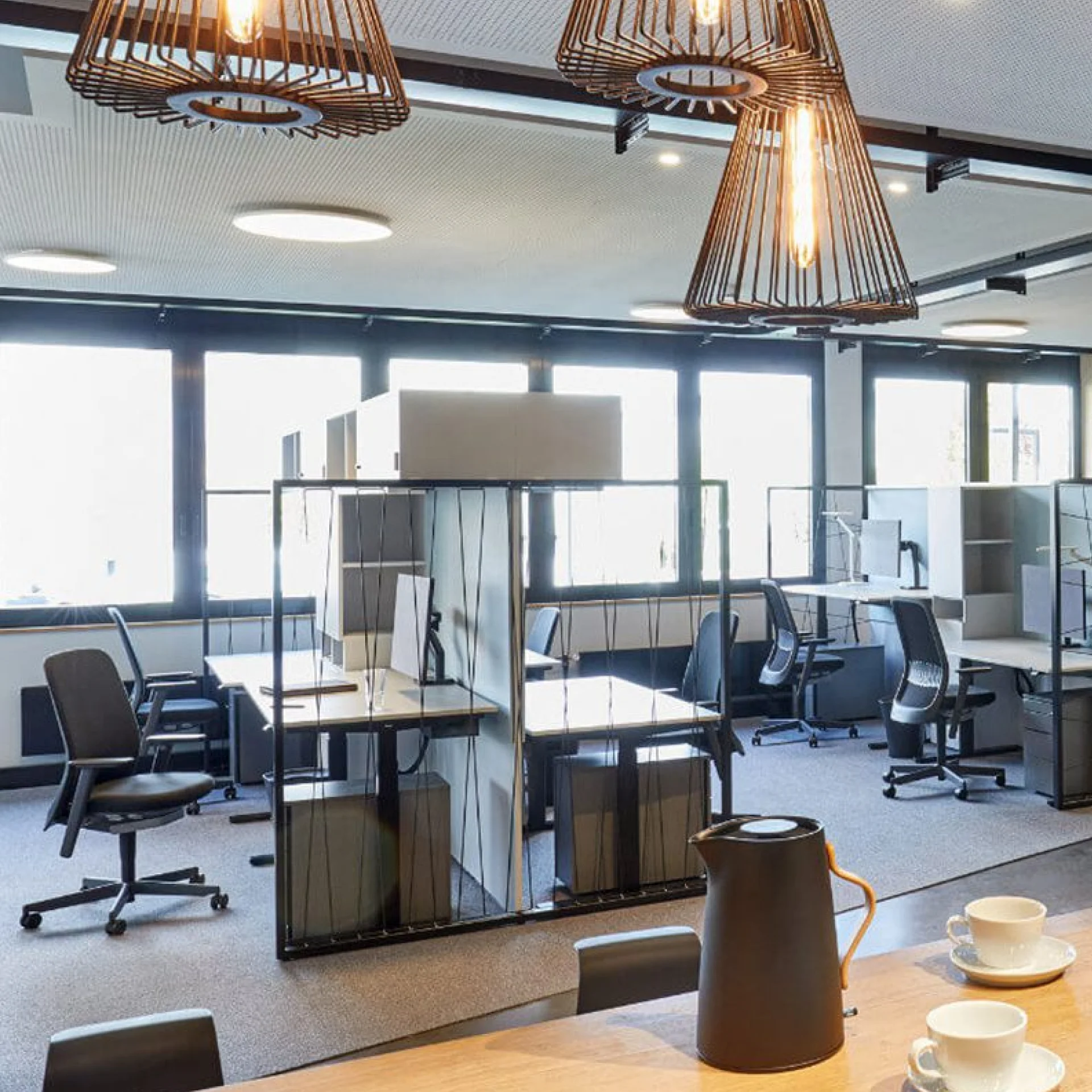 Objekt.de Referenz Büroeinrichtungen Schüco Campus Digital Hub