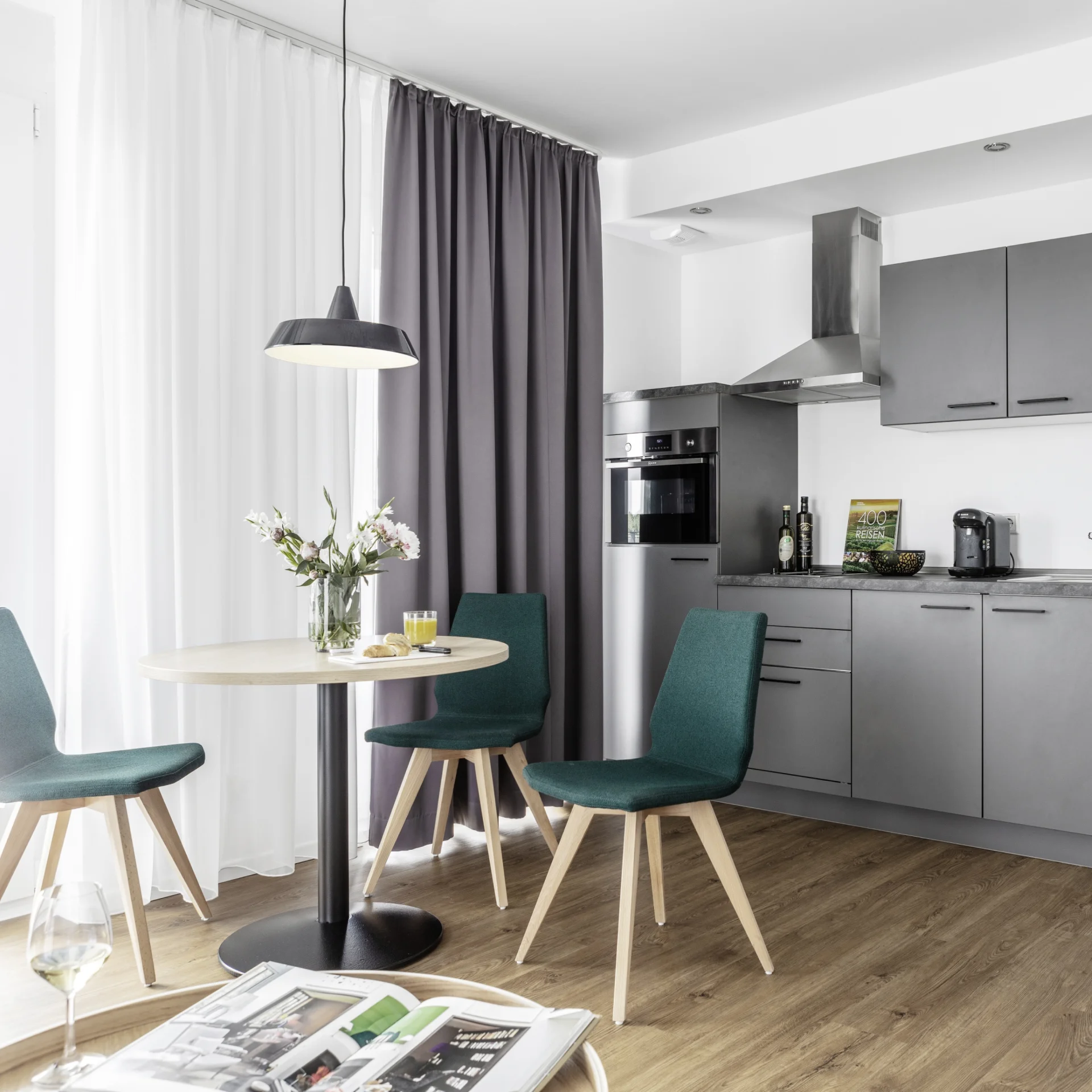 Objekt.de Referenz Hoteleinrichtungen Boardinghouse Living Room